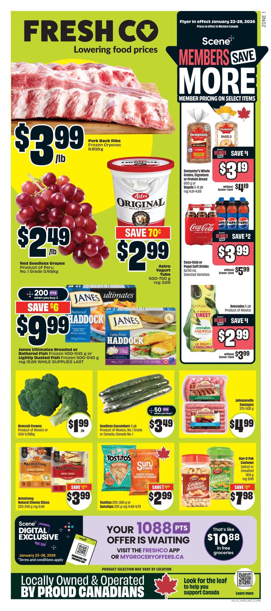 FreshCo列治文店.本周特价1月22日- 1月28日.2026 - 大温本周特价